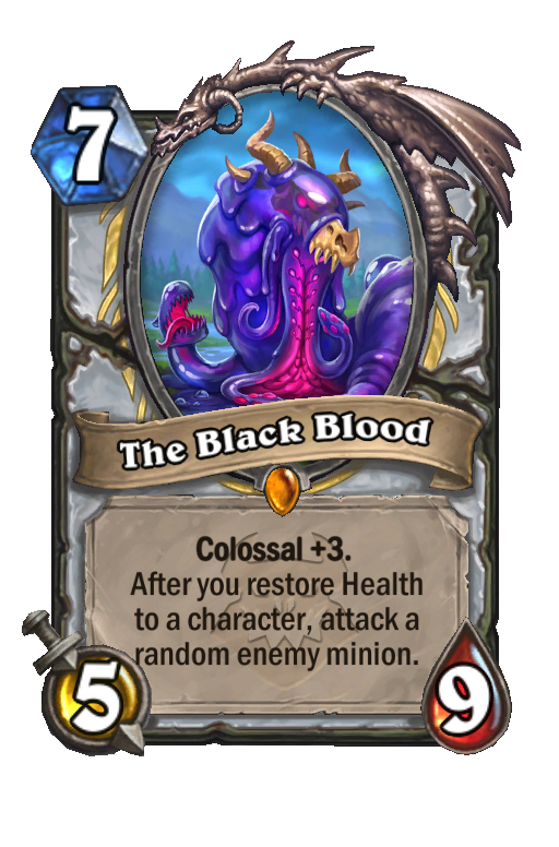 The Black Blood Hearthstone kártya