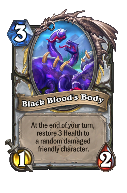 Black Blood's Body Hearthstone kártya