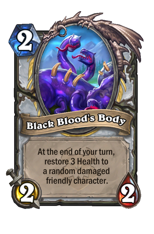 Black Blood's Body Hearthstone kártya