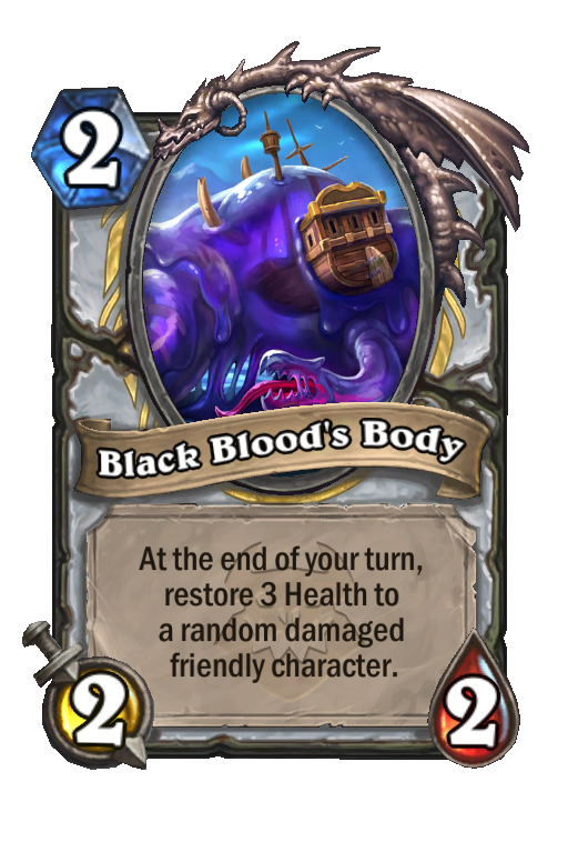 Black Blood's Body Hearthstone kártya