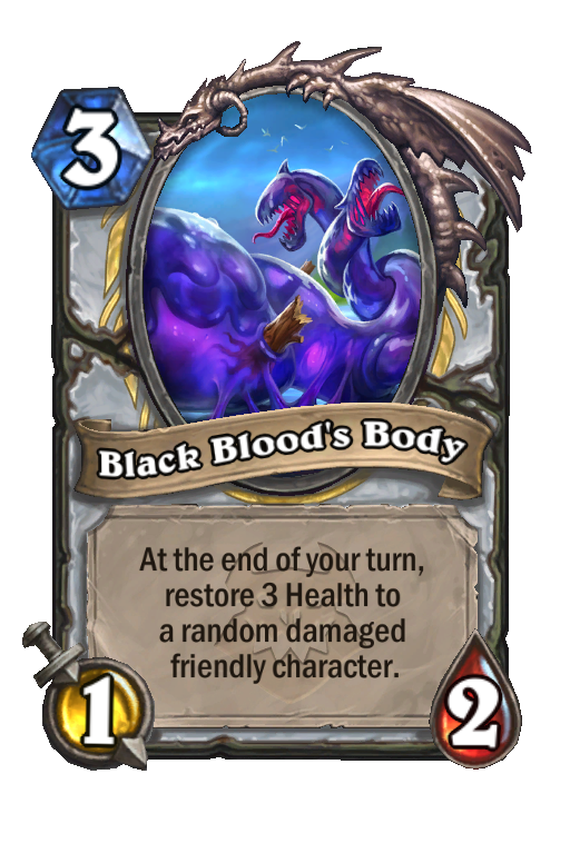 Black Blood's Body Hearthstone kártya