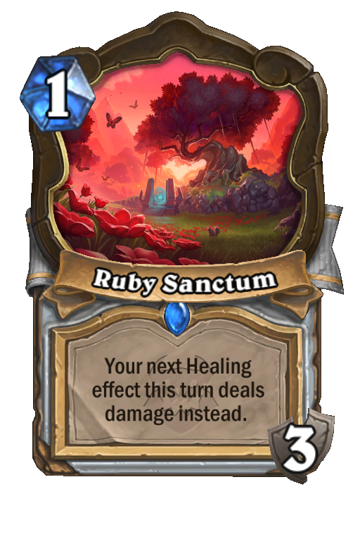 Ruby Sanctum Hearthstone kártya
