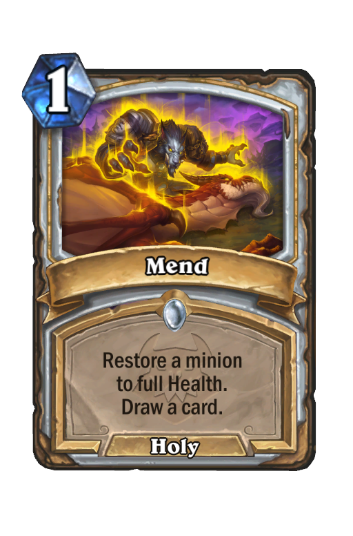 Mend Hearthstone kártya