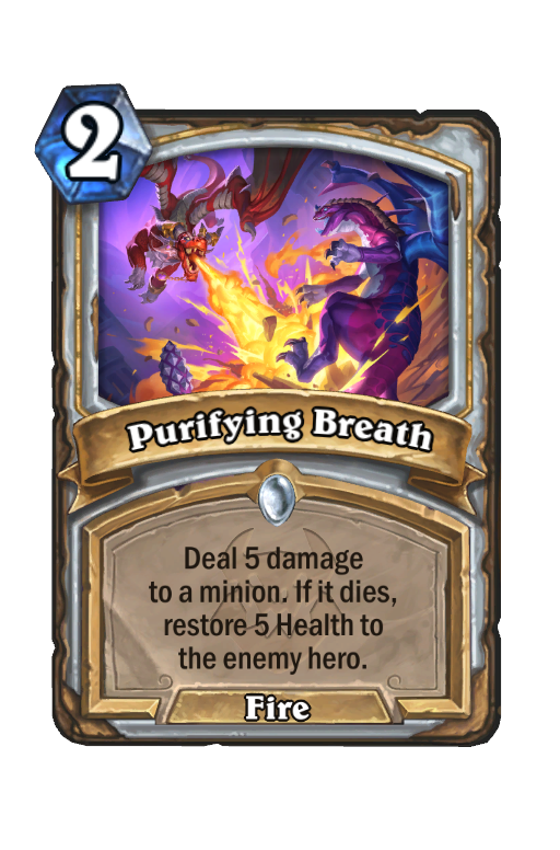 Purifying Breath Hearthstone kártya
