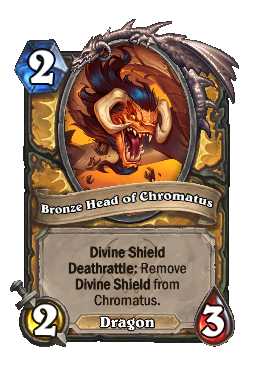 Bronze Head of Chromatus Hearthstone kártya