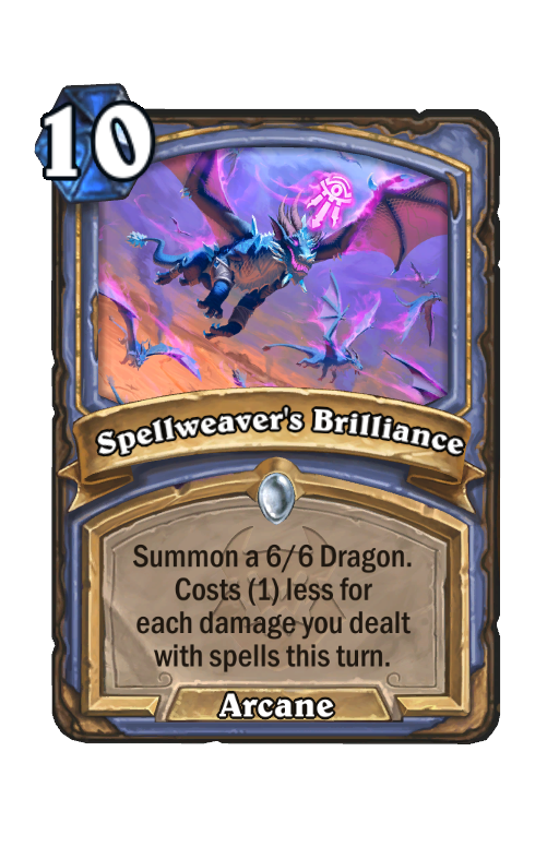 Spellweaver's Brilliance Hearthstone kártya