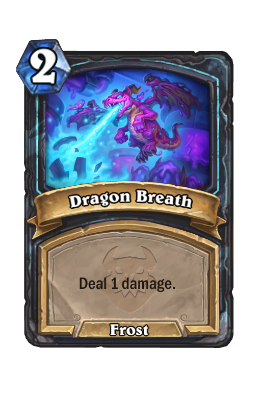 Dragon Breath Hearthstone kártya