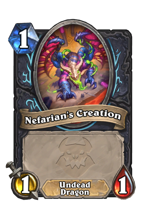 Nefarian's Creation Hearthstone kártya