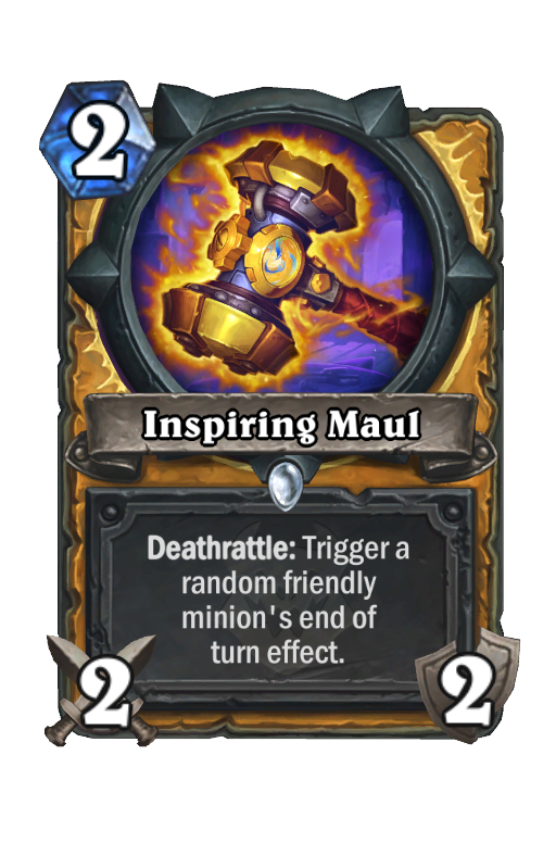 Inspiring Maul Hearthstone kártya