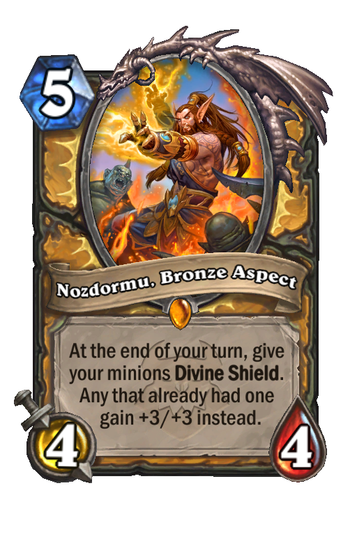 Nozdormu, Bronze Aspect Hearthstone kártya
