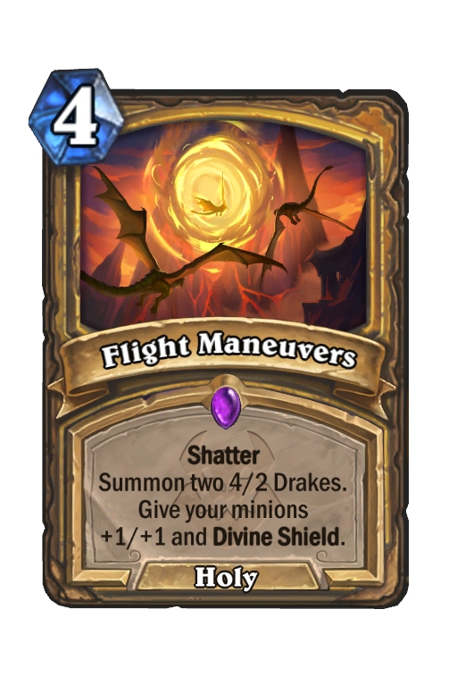 Flight Maneuvers Hearthstone kártya