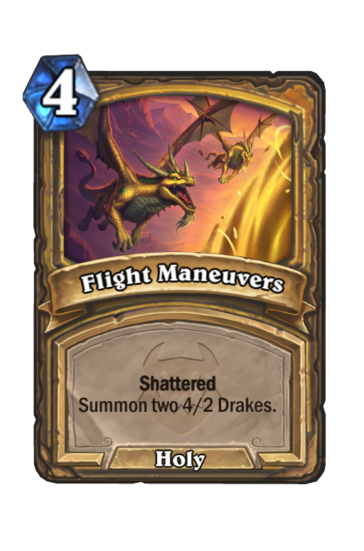 Flight Maneuvers Hearthstone kártya