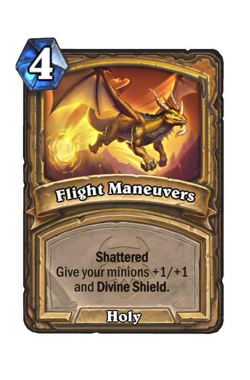 Flight Maneuvers Hearthstone kártya