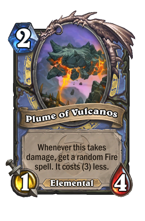 Plume of Vulcanos Hearthstone kártya