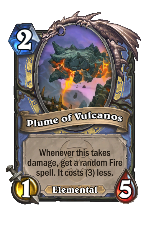 Plume of Vulcanos Hearthstone kártya
