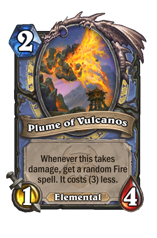 Plume of Vulcanos Hearthstone kártya