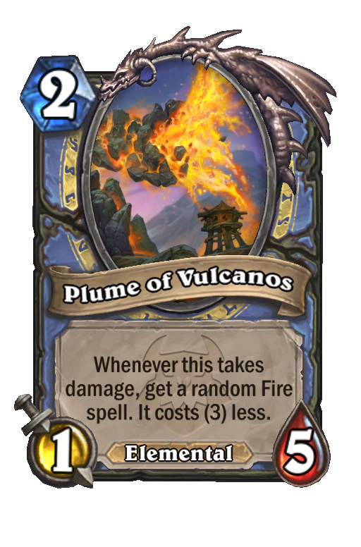 Plume of Vulcanos Hearthstone kártya