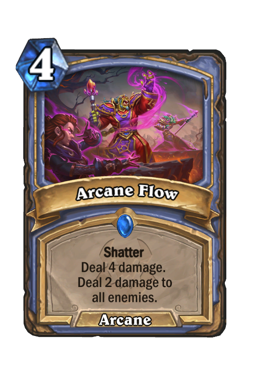 Arcane Flow Hearthstone kártya
