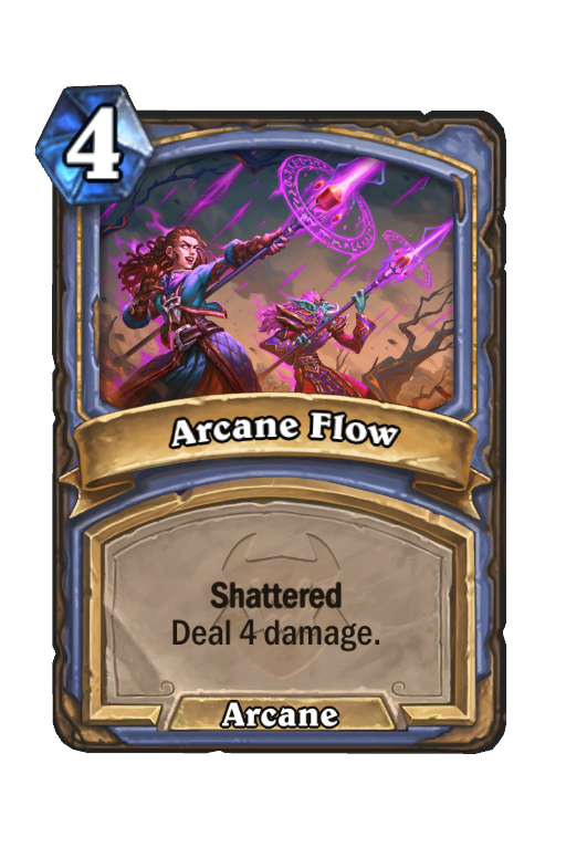 Arcane Flow Hearthstone kártya