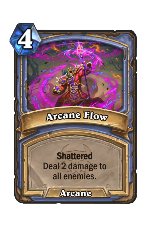 Arcane Flow Hearthstone kártya