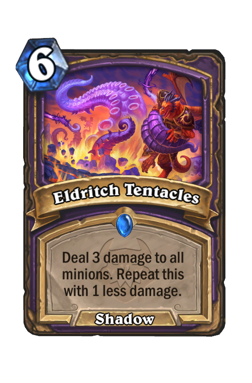 Eldritch Tentacles Hearthstone kártya