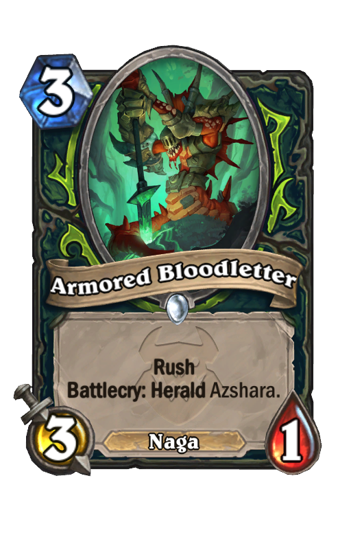 Armored Bloodletter Hearthstone kártya