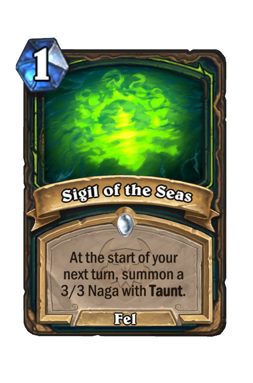 Sigil of the Seas Hearthstone kártya