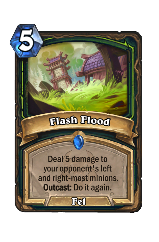 Flash Flood Hearthstone kártya