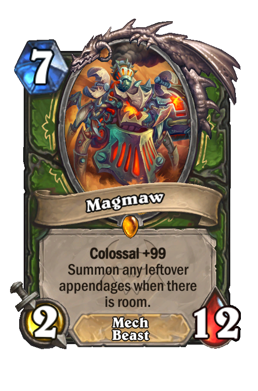 Magmaw Hearthstone kártya