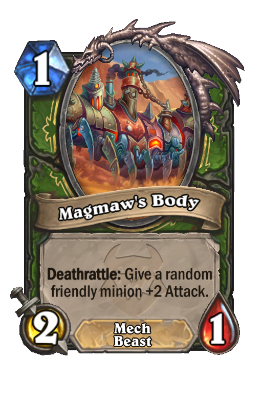 Magmaw's Body Hearthstone kártya