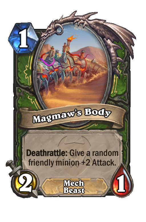 Magmaw's Body Hearthstone kártya
