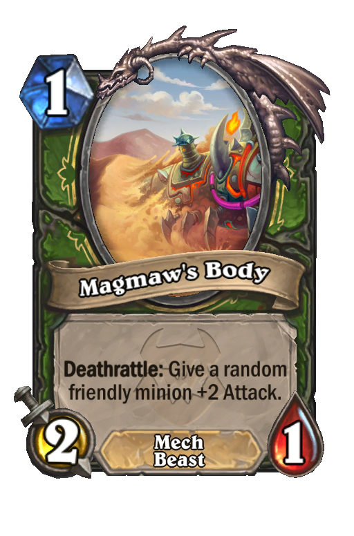 Magmaw's Body Hearthstone kártya
