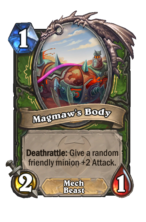 Magmaw's Body Hearthstone kártya