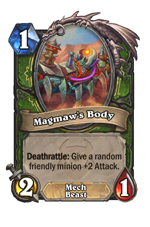 Magmaw's Body Hearthstone kártya