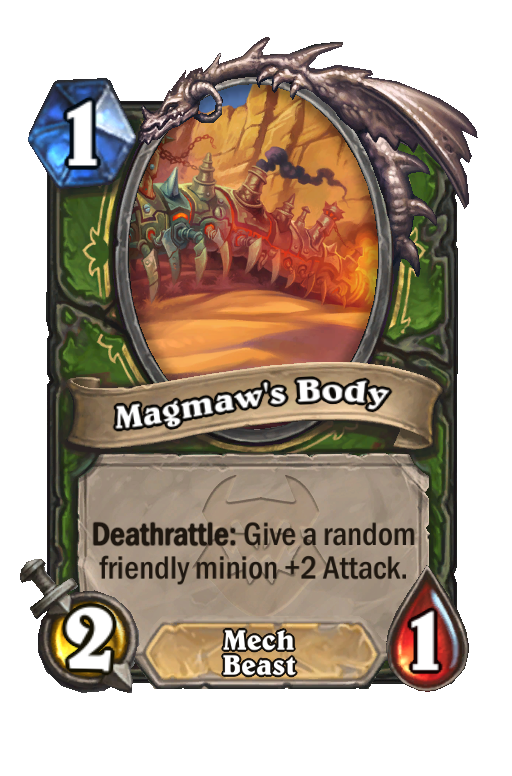 Magmaw's Body Hearthstone kártya