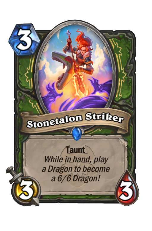 Stonetalon Striker Hearthstone kártya