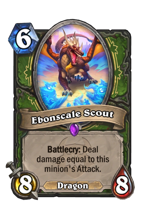 Ebonscale Scout Hearthstone kártya