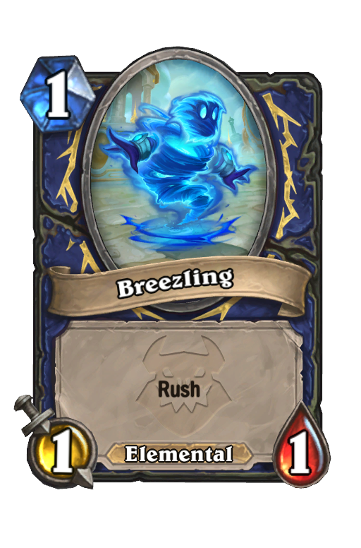 Breezling Hearthstone kártya
