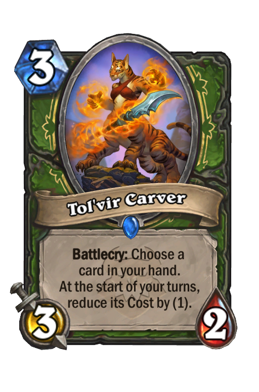 Tol'vir Carver Hearthstone kártya