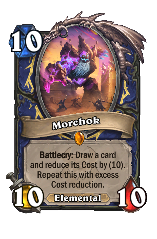Morchok Hearthstone kártya