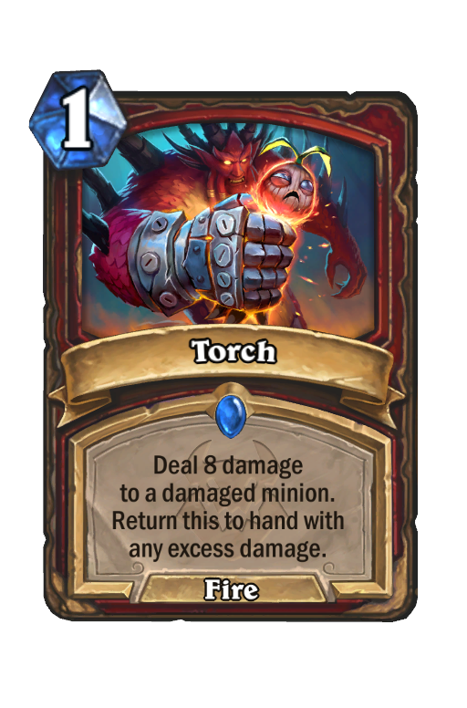 Torch Hearthstone kártya