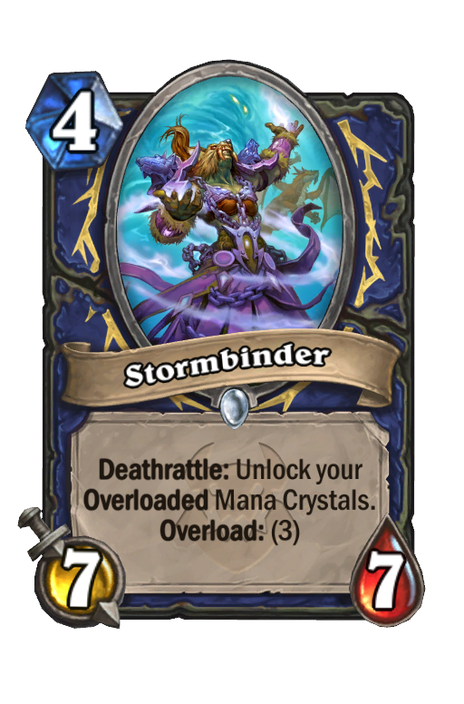 Stormbinder Hearthstone kártya