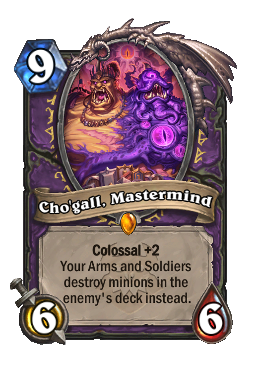Cho'gall, Mastermind Hearthstone kártya
