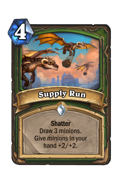 Supply Run Hearthstone kártya