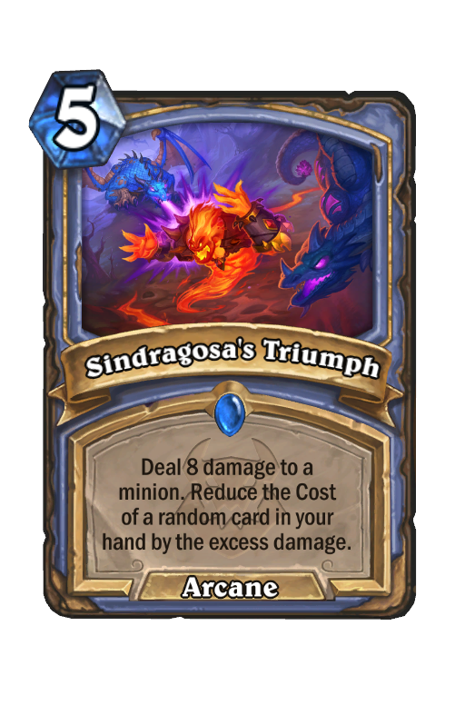 Sindragosa's Triumph Hearthstone kártya
