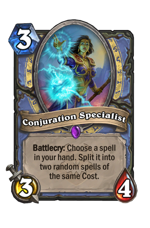 Conjuration Specialist Hearthstone kártya