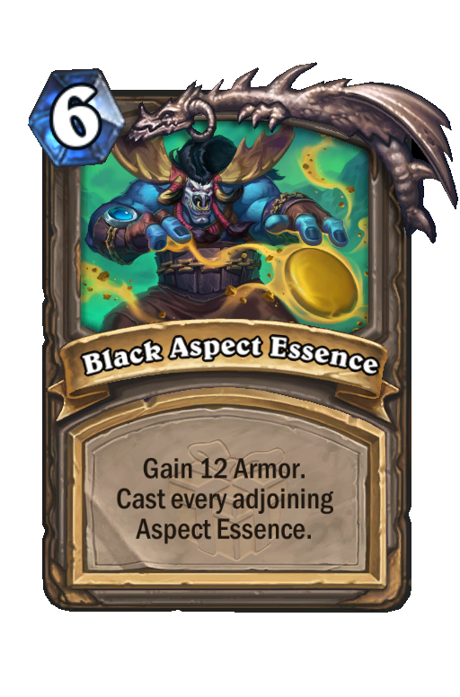Black Aspect Essence Hearthstone kártya
