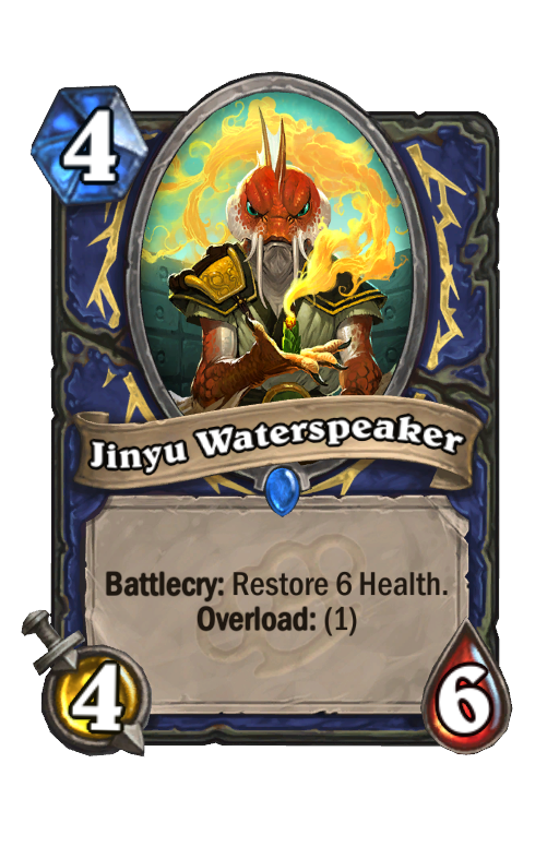 Jinyu Waterspeaker Hearthstone kártya