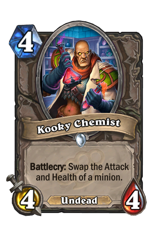 Kooky Chemist Hearthstone kártya