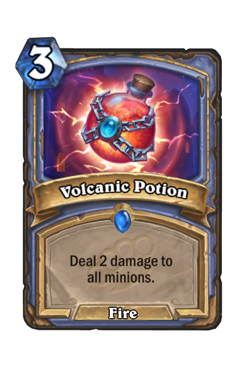 Volcanic Potion Hearthstone kártya